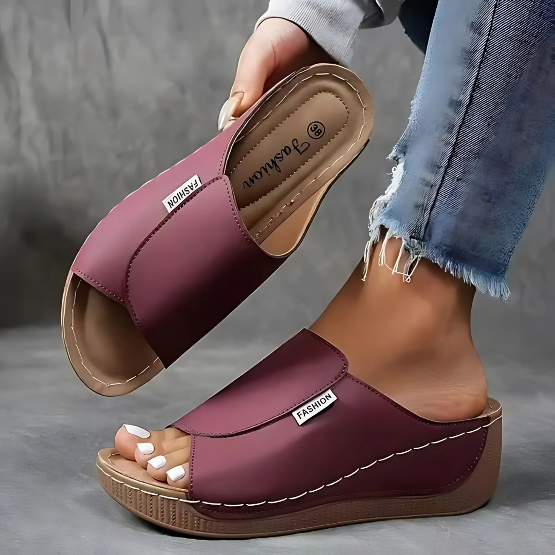 Sandales confort pour femme
