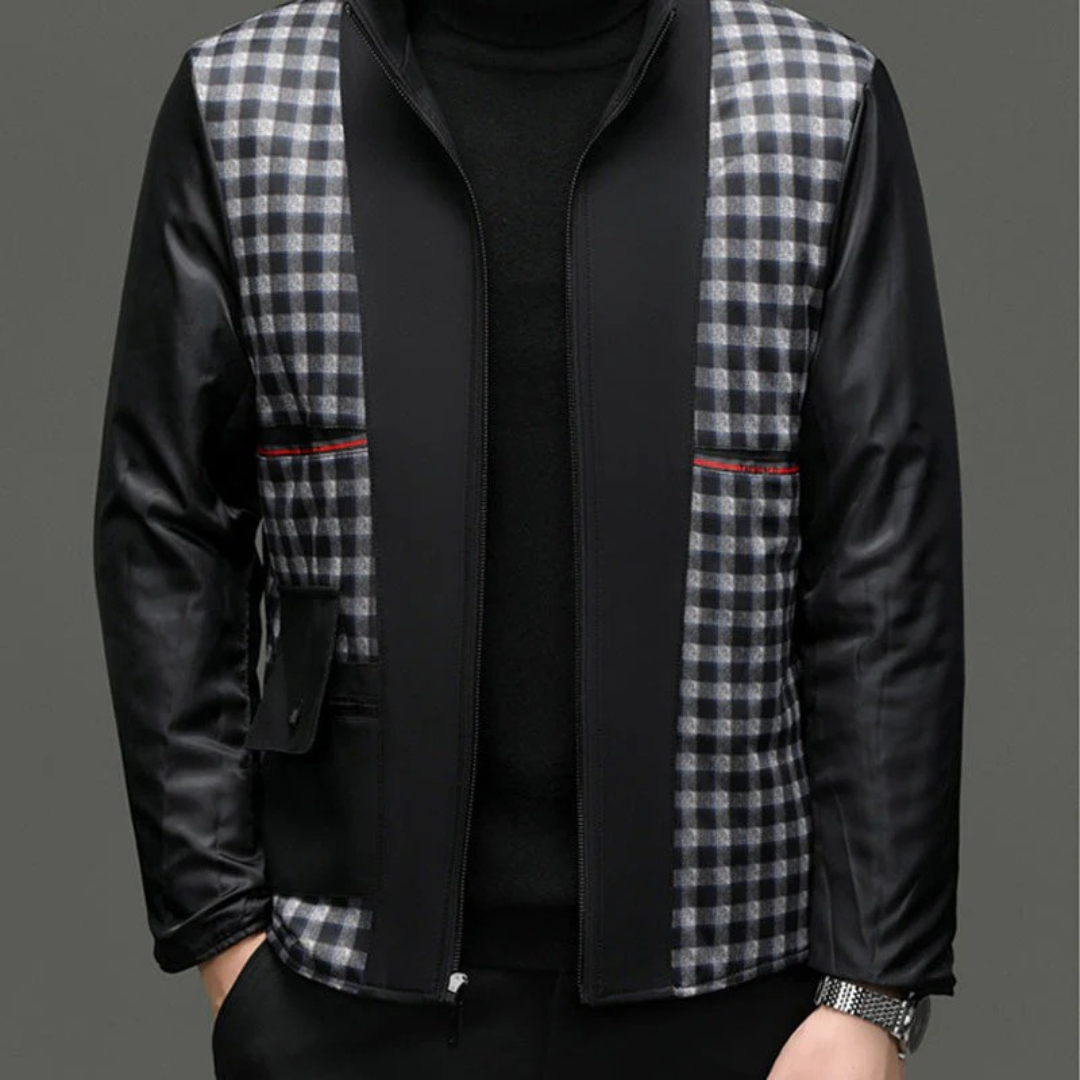 Trench-coat mi-long pour homme avec doublure amovible