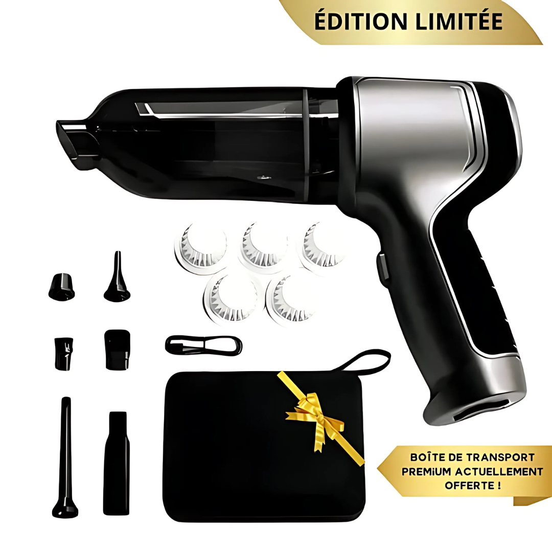 Aspirateur de voiture compact avec fonction souffleur