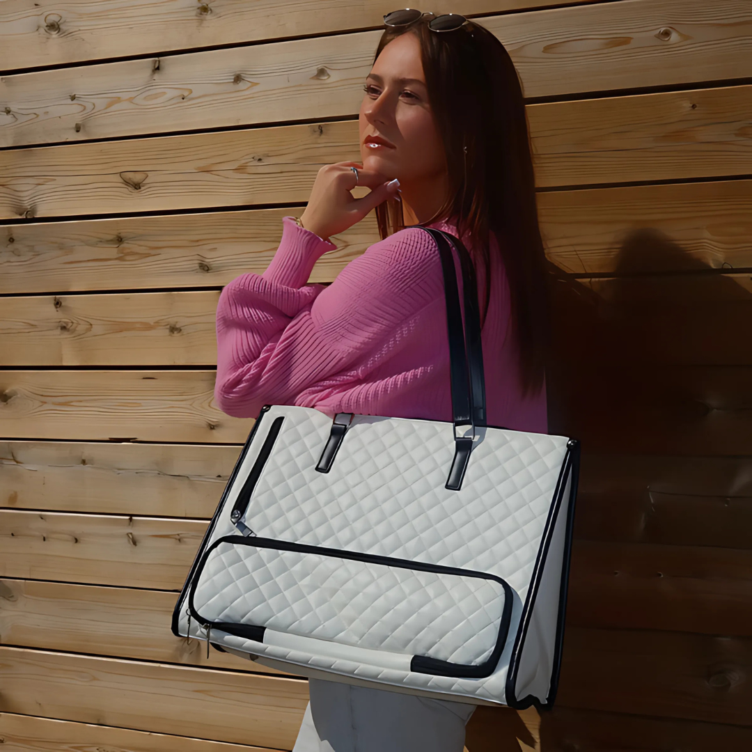 3-in-1 Damenhandtasche mit Laptop