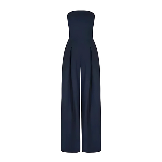 Combinaison Bustier Femme – Élégance Fluide et Sans Manches