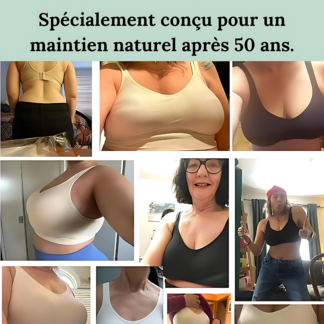 Soutien-gorge sans armatures grande taille