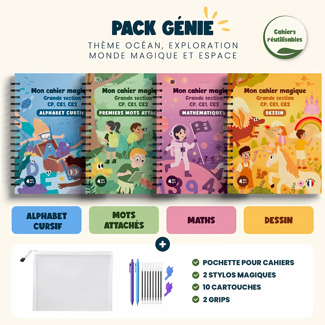 Cahier d’Écriture Ludique pour Enfants