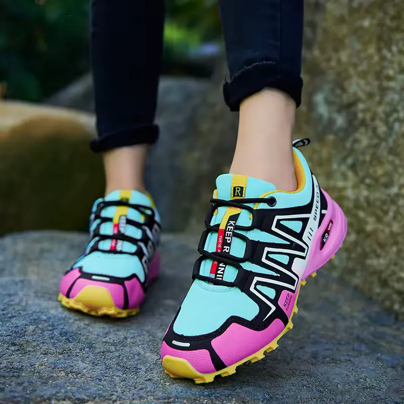 Chaussures de marche à confort orthopédique femme