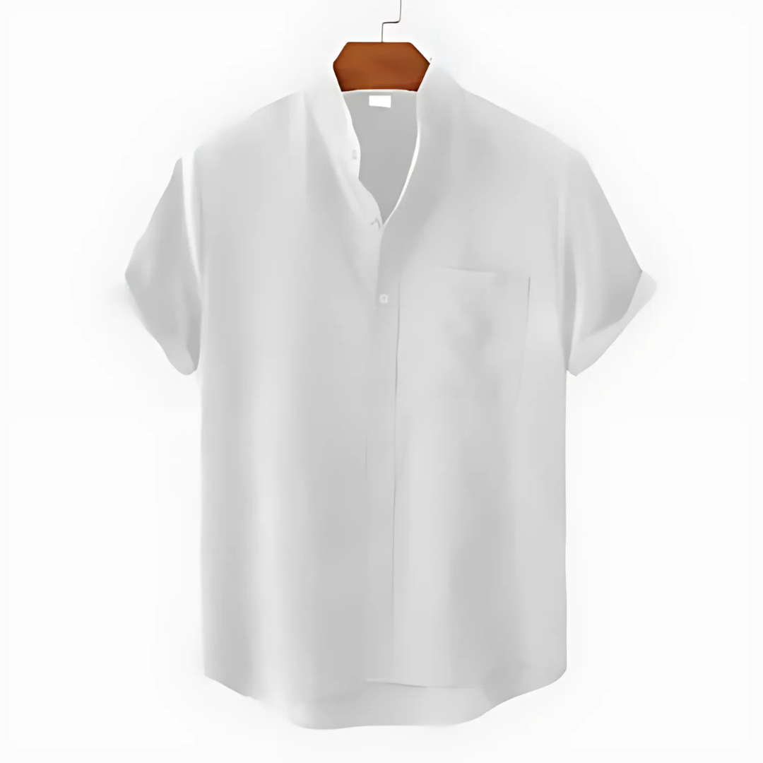 Chemise Homme Lin Décontractée Été