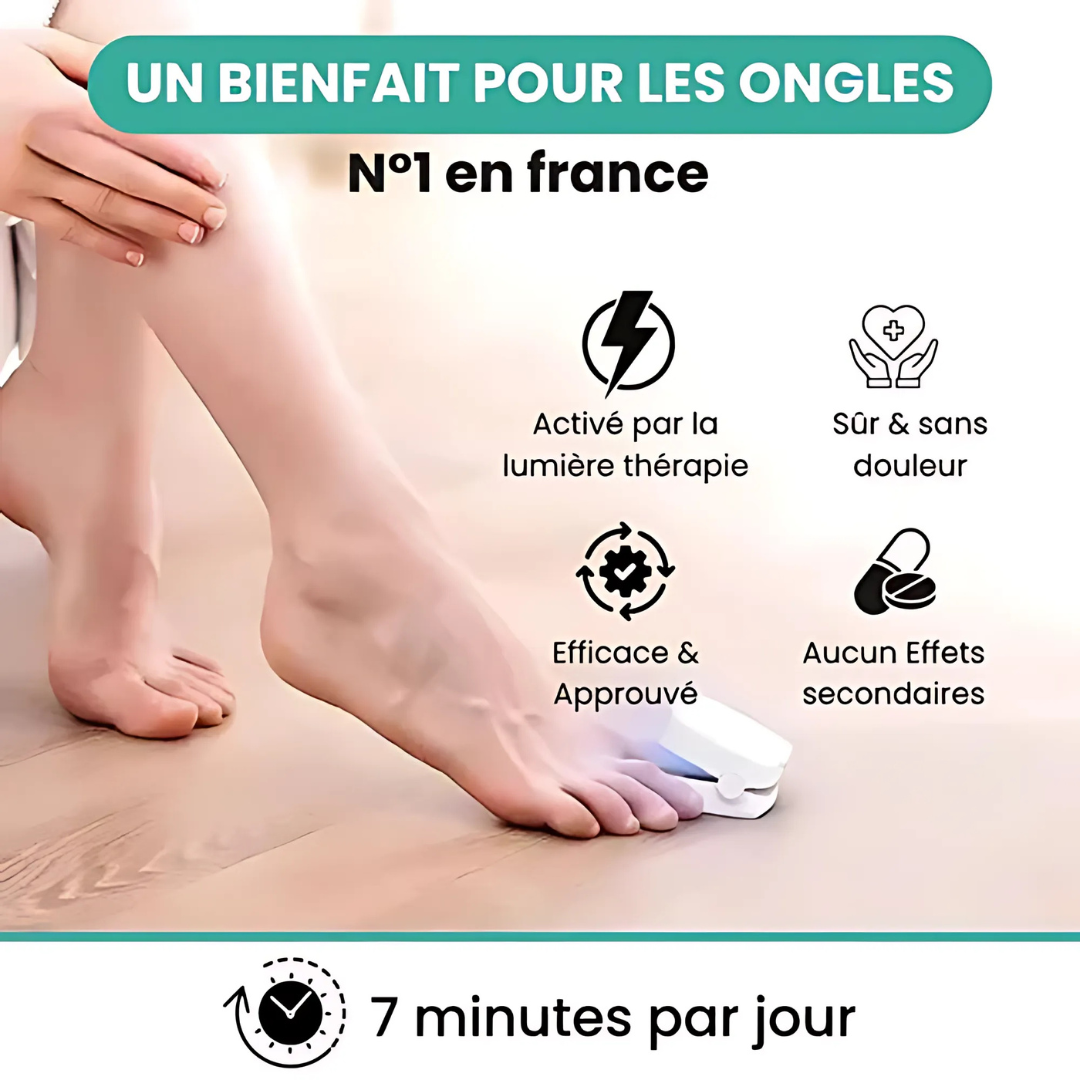 Traitement Lumineux pour Ongles Abîmés