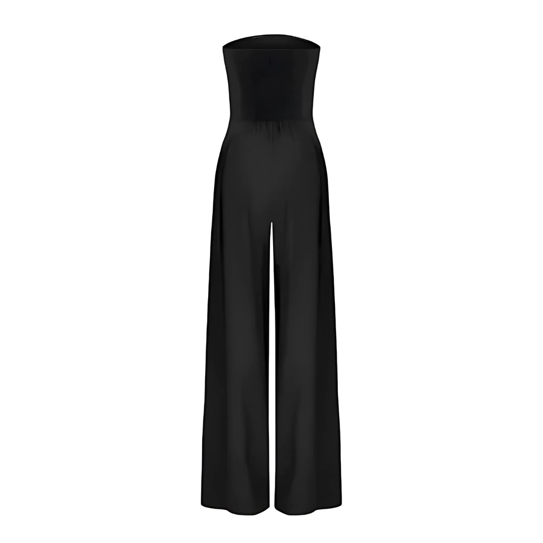 Combinaison Bustier Femme – Élégance Fluide et Sans Manches