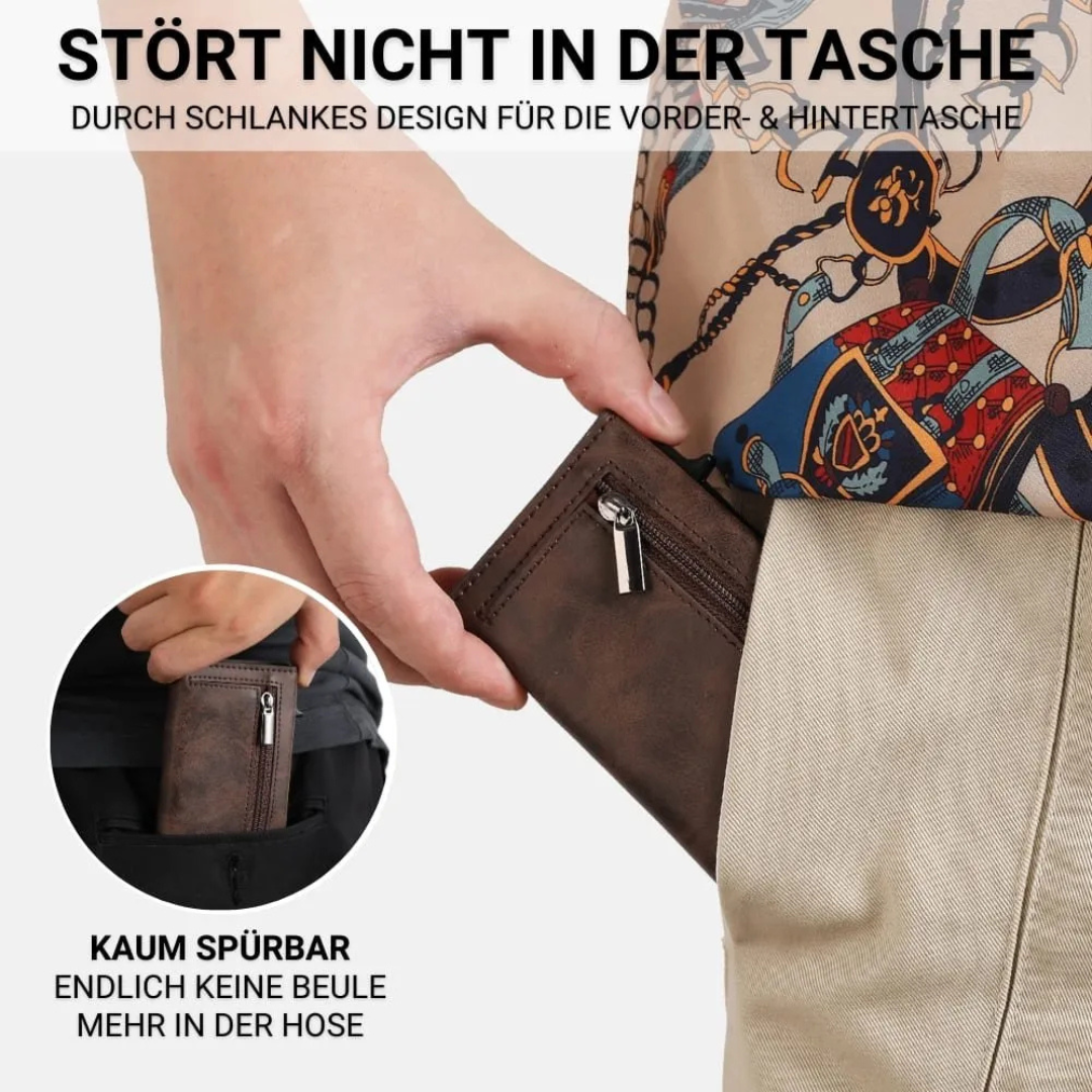 RFID Portemonnaie mit Schnellzugriff