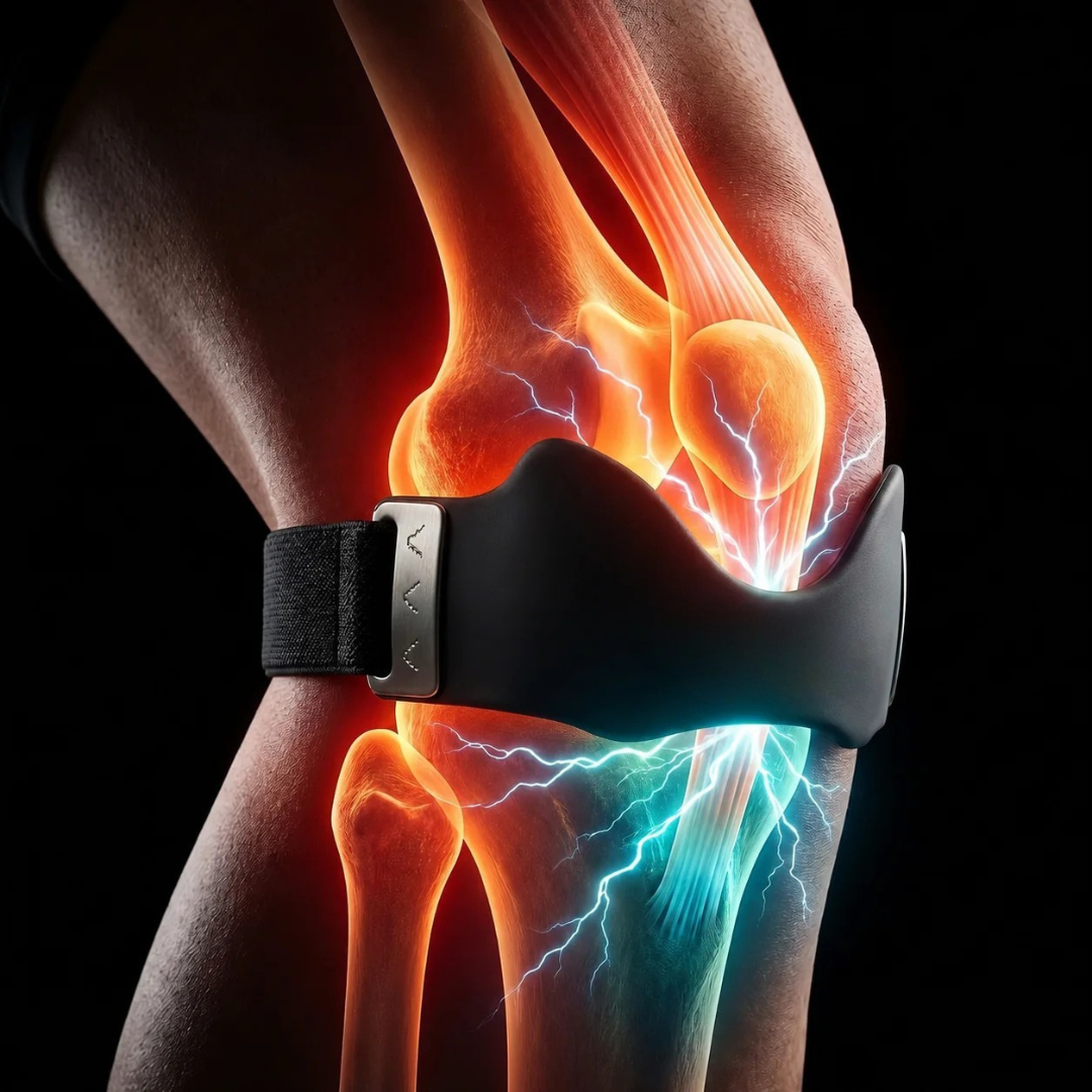 Stützbandage für das Knie und zur Schmerzlinderung