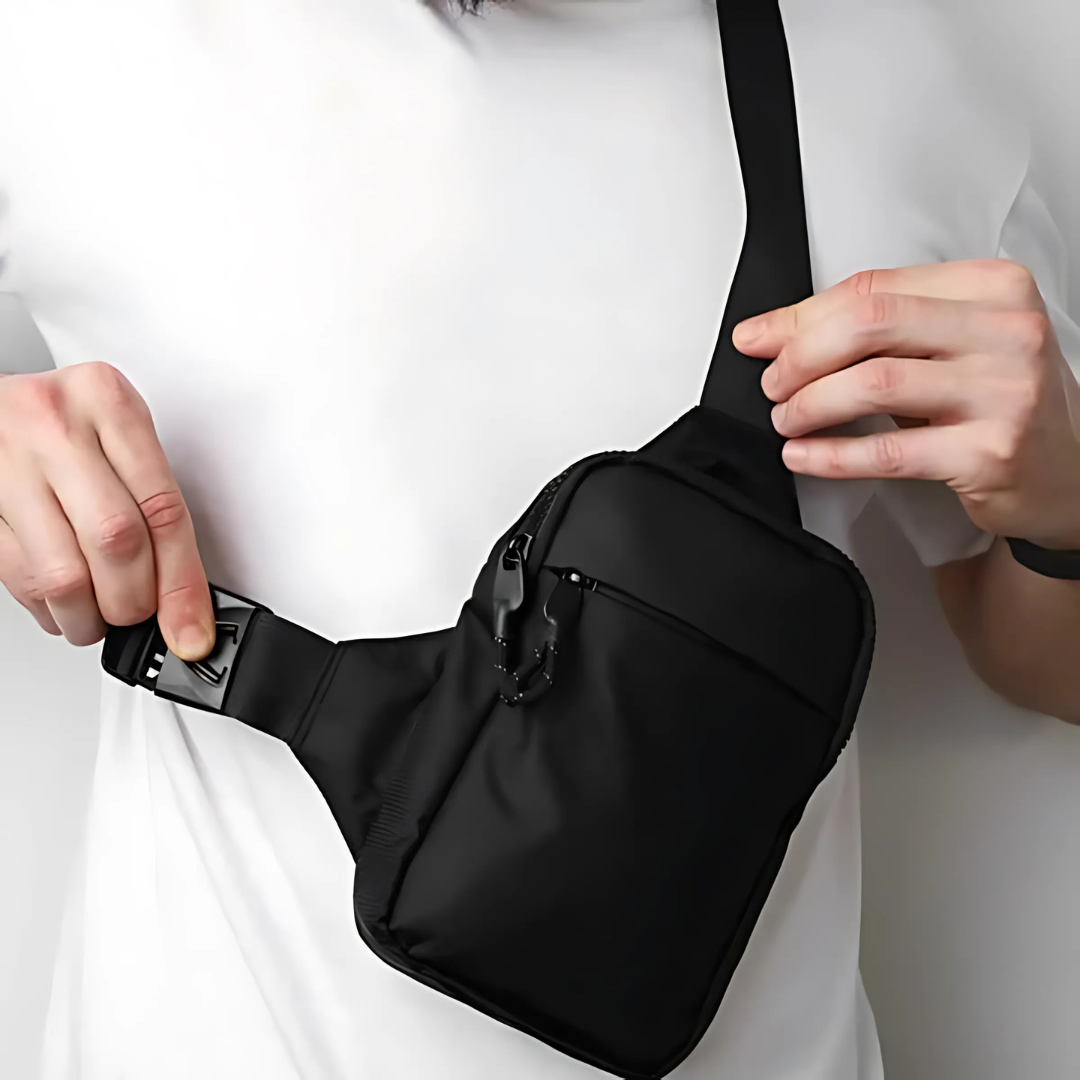 Sac bandoulière antivol