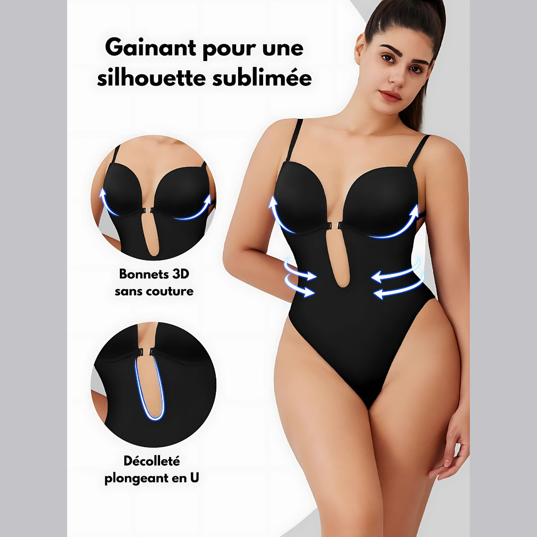 Body sculptant dos nu