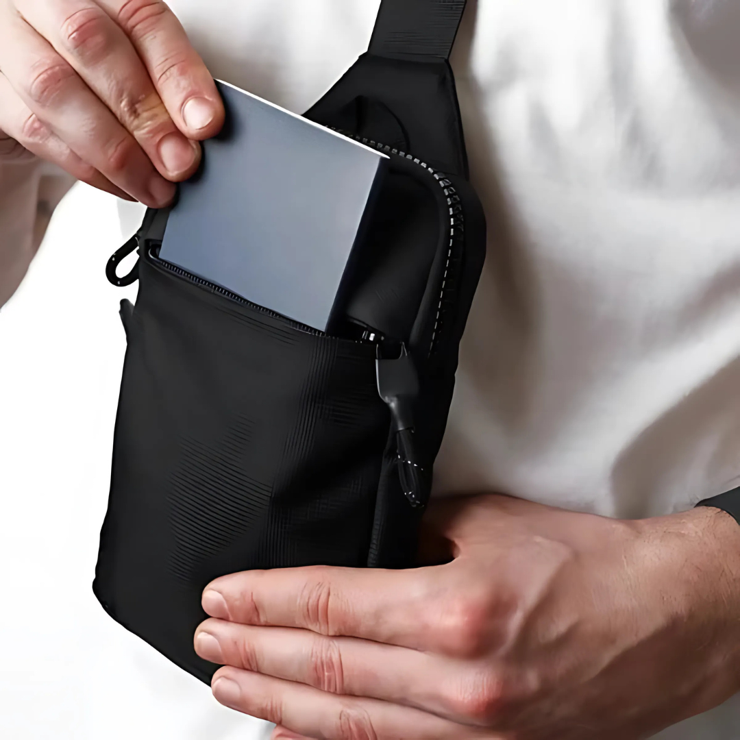 Sac bandoulière antivol