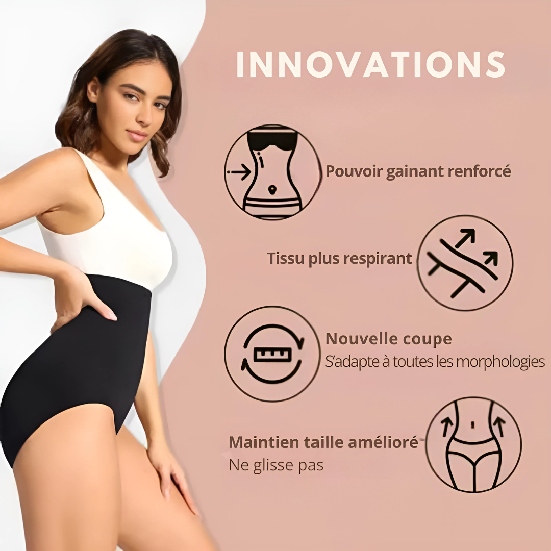 Culotte gainante taille haute