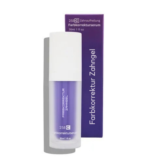 Farbkorrektur Zahngel
