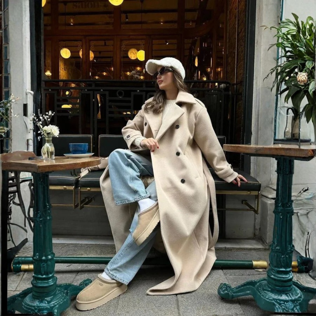 Manteau d’hiver élégant pour femme