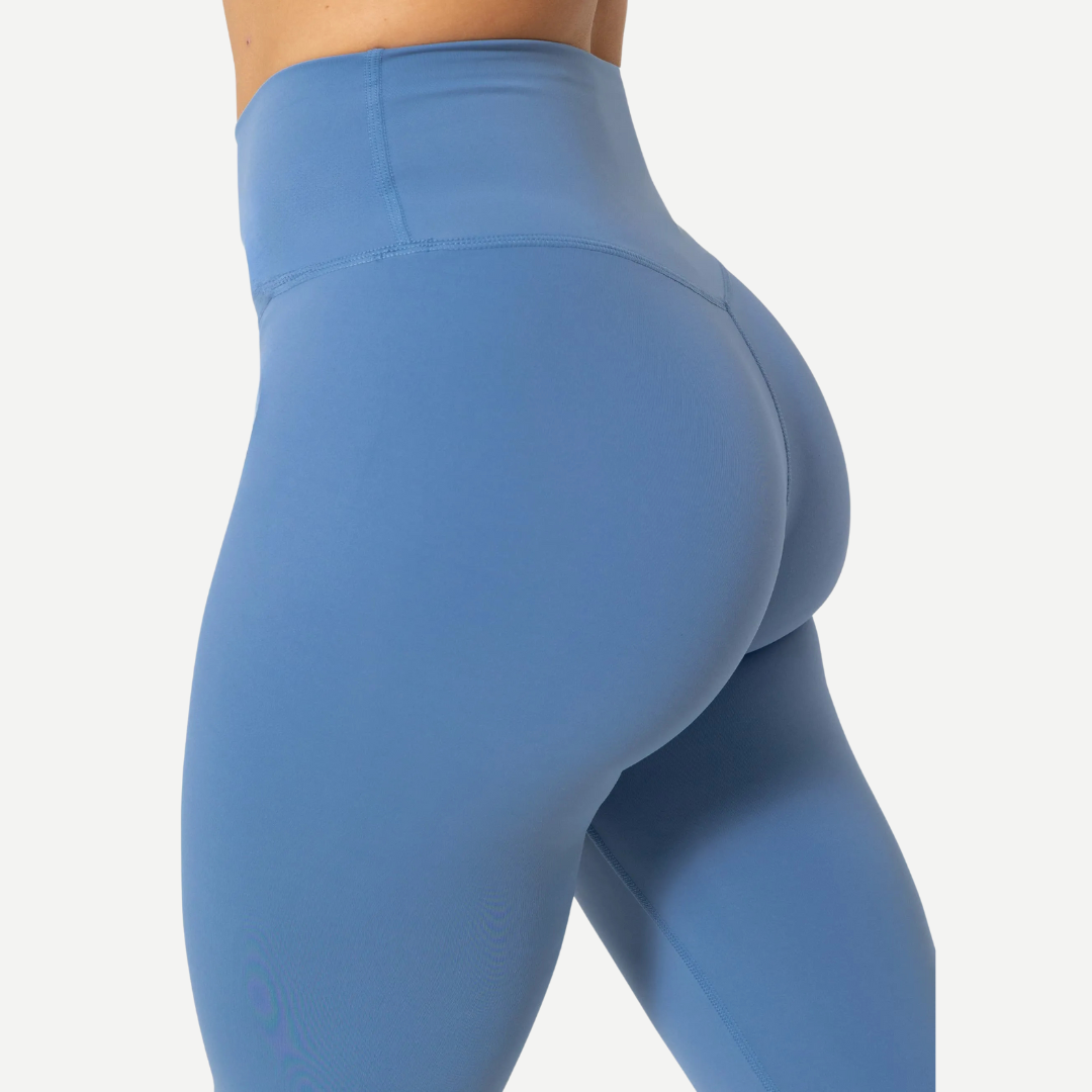 Sportleggings Damen High Waist Leo Print