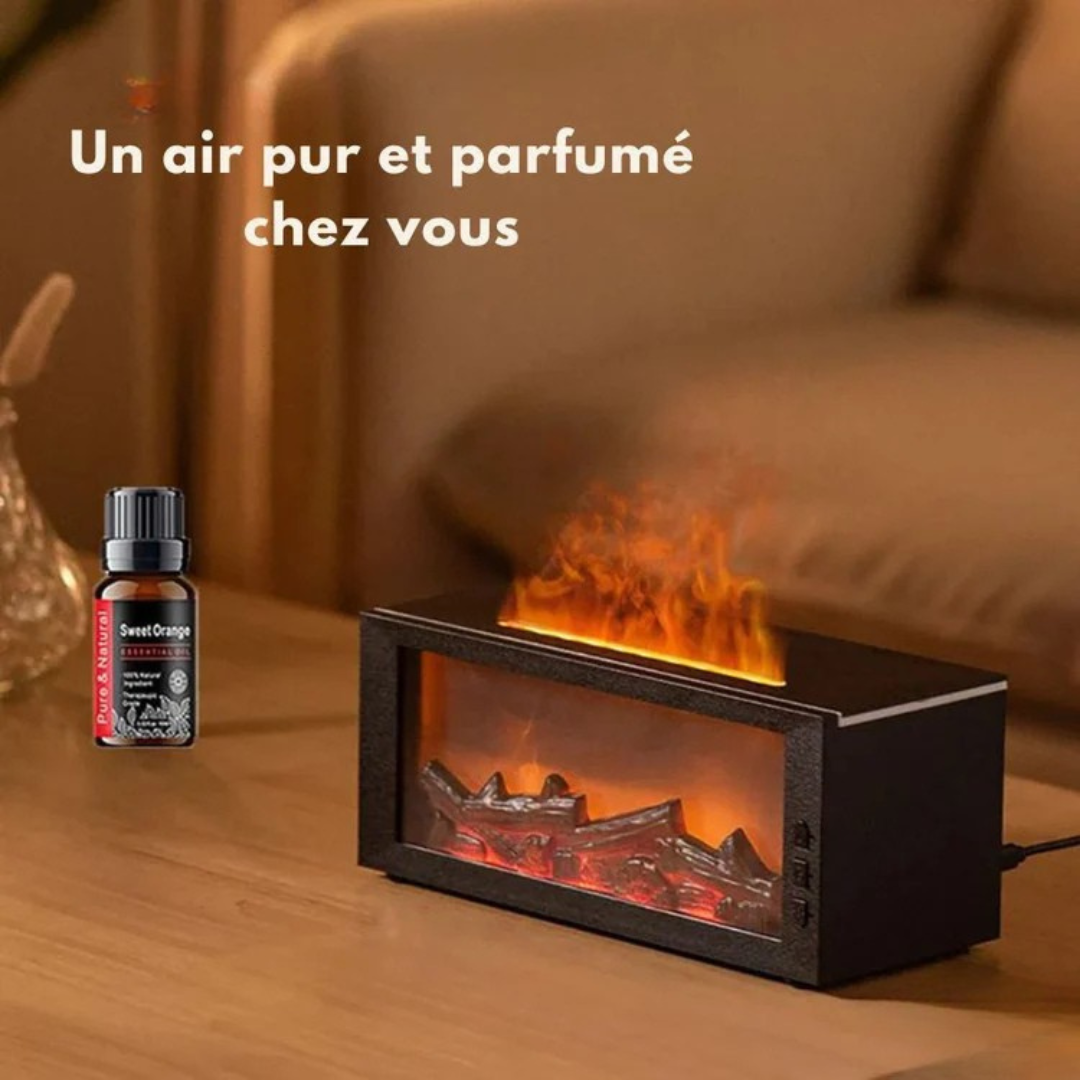 Diffuseur d’arômes à effet flamme