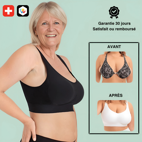 Soutien-gorge sans armatures grande taille