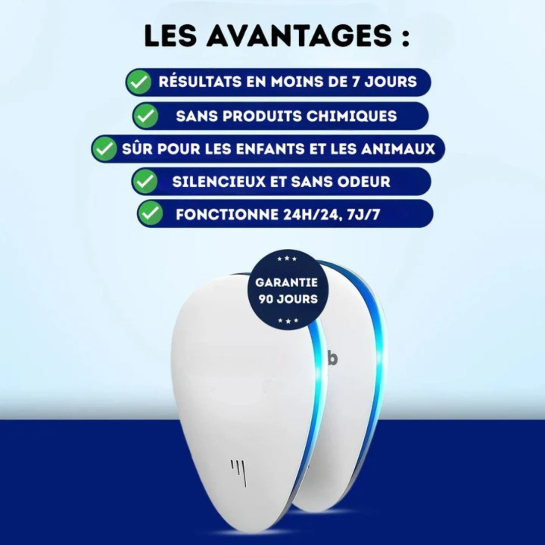 Appareil Répulsif Anti-Punaises de Lit – Édition 2025