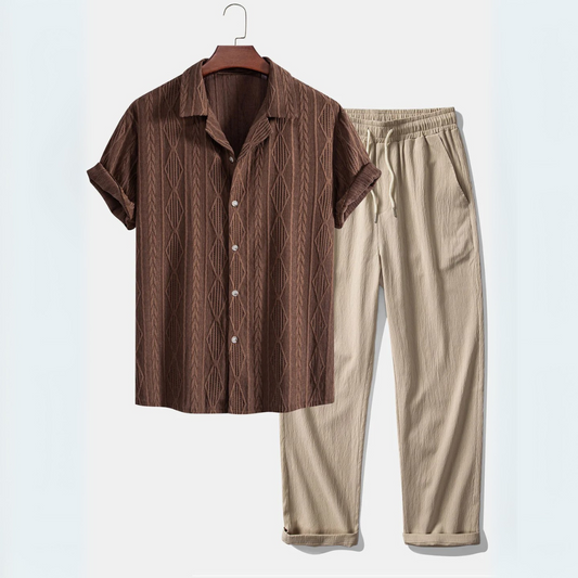 Ensemble chemise élégant pour homme