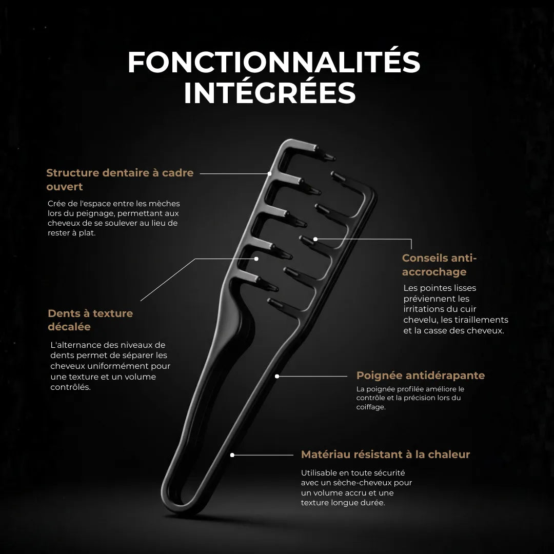 Texturierender Haarkamm