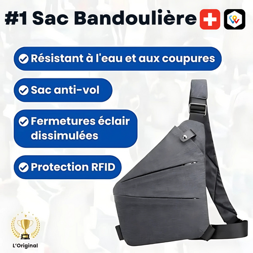 Sac Bandoulière Antivol Compact