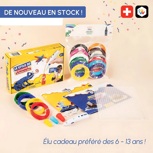 Stylo d’impression 3D créatif pour enfants