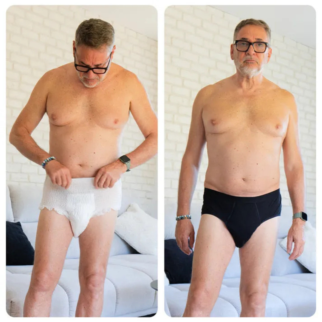 Boxer d’incontinence ultra-absorbant
