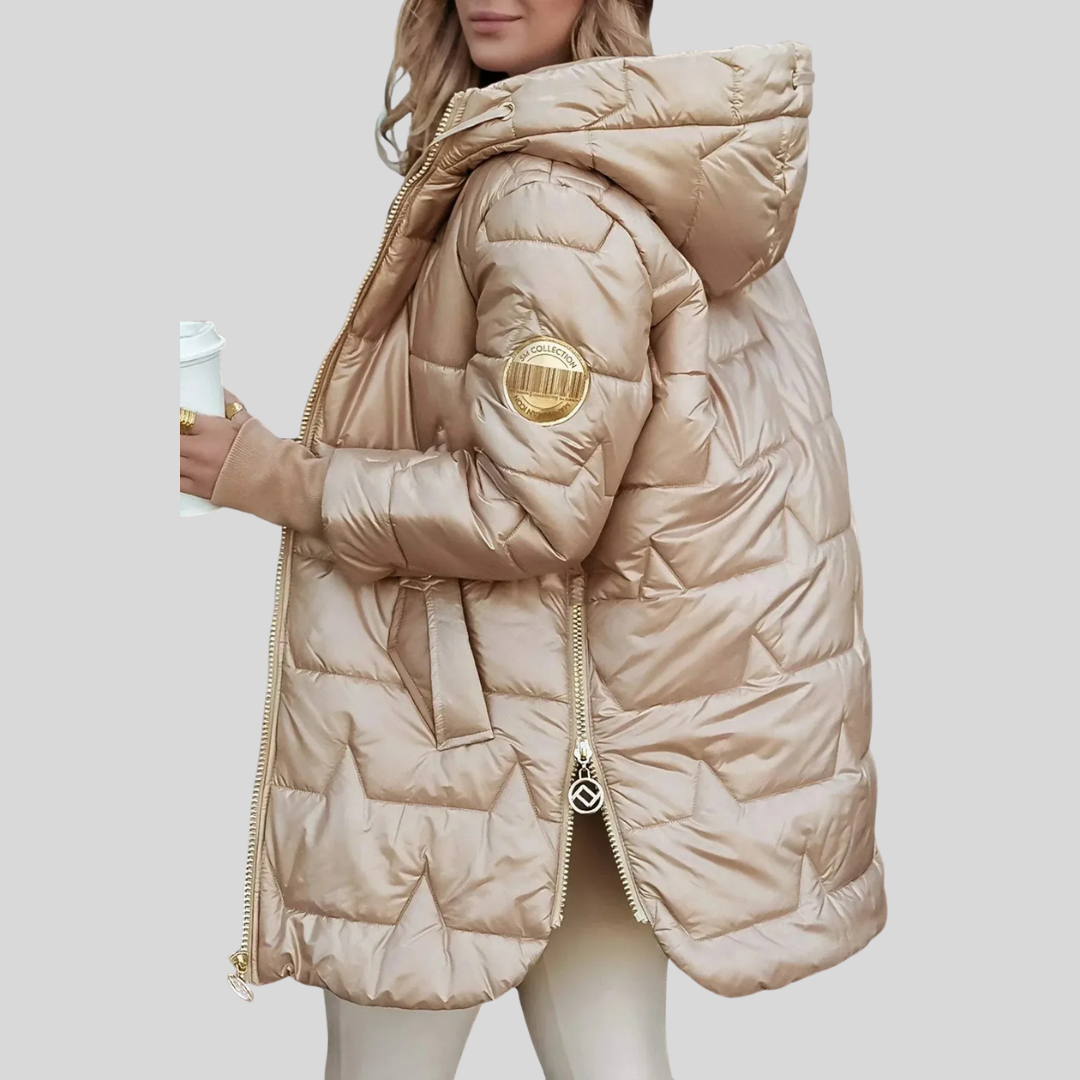Veste matelassée longue femme