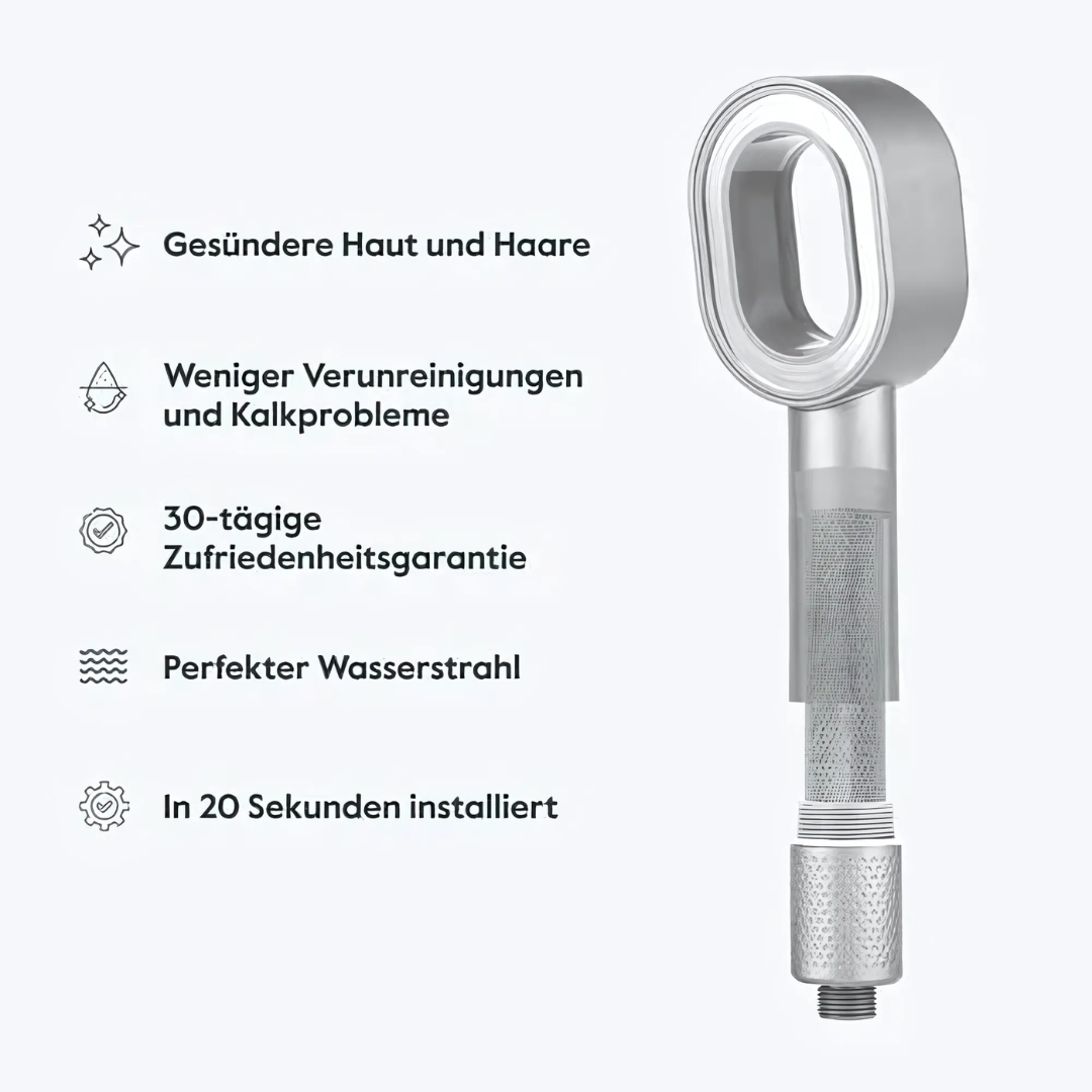 Pommeau de douche avec filtre