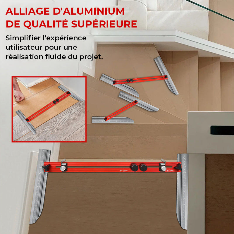 Nouvel outil de mesure d'escalier