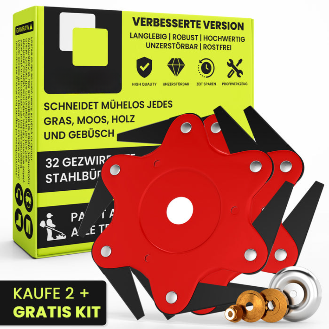 Universal-Trimmerkopf aus Stahl