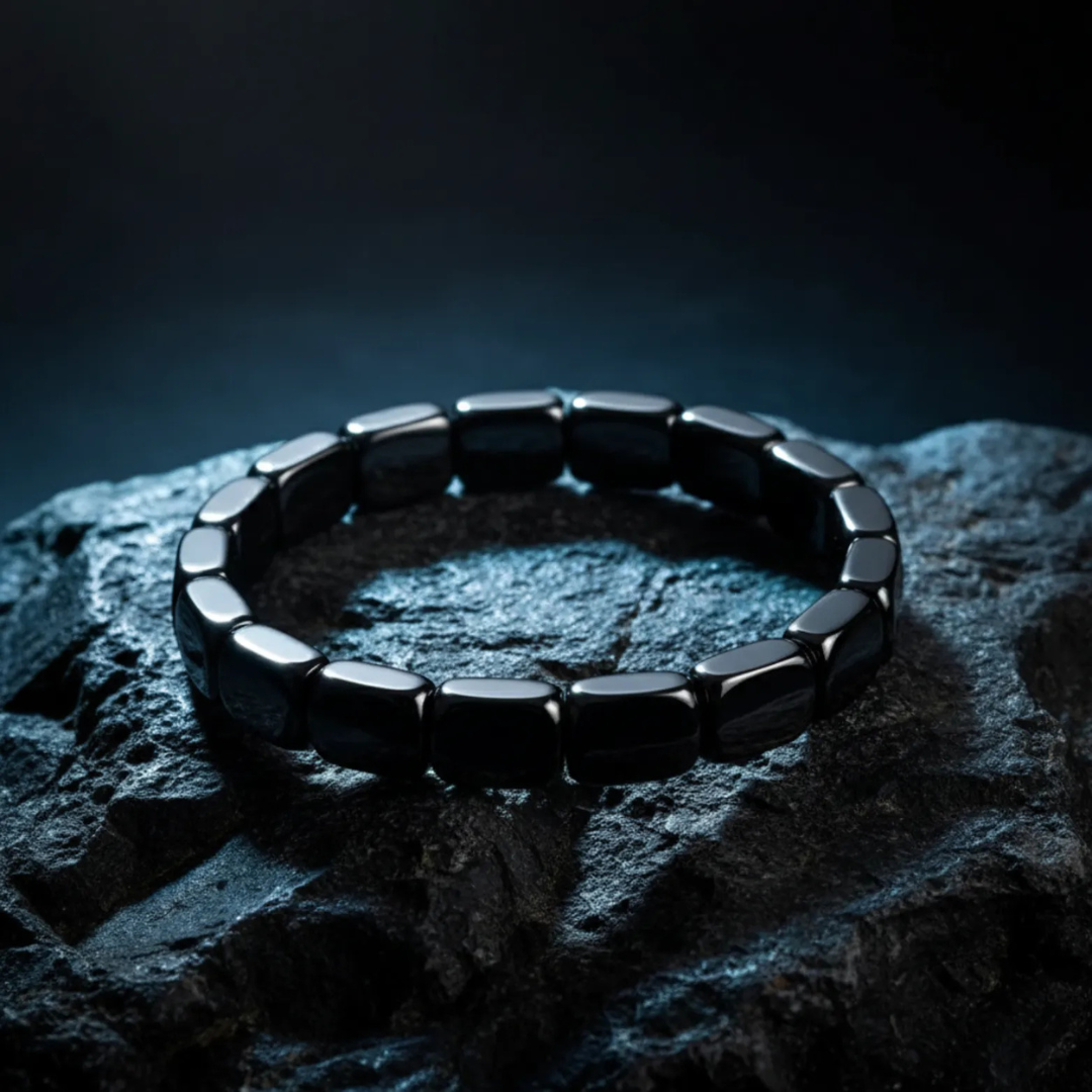 Bracelet Énergie Hématite