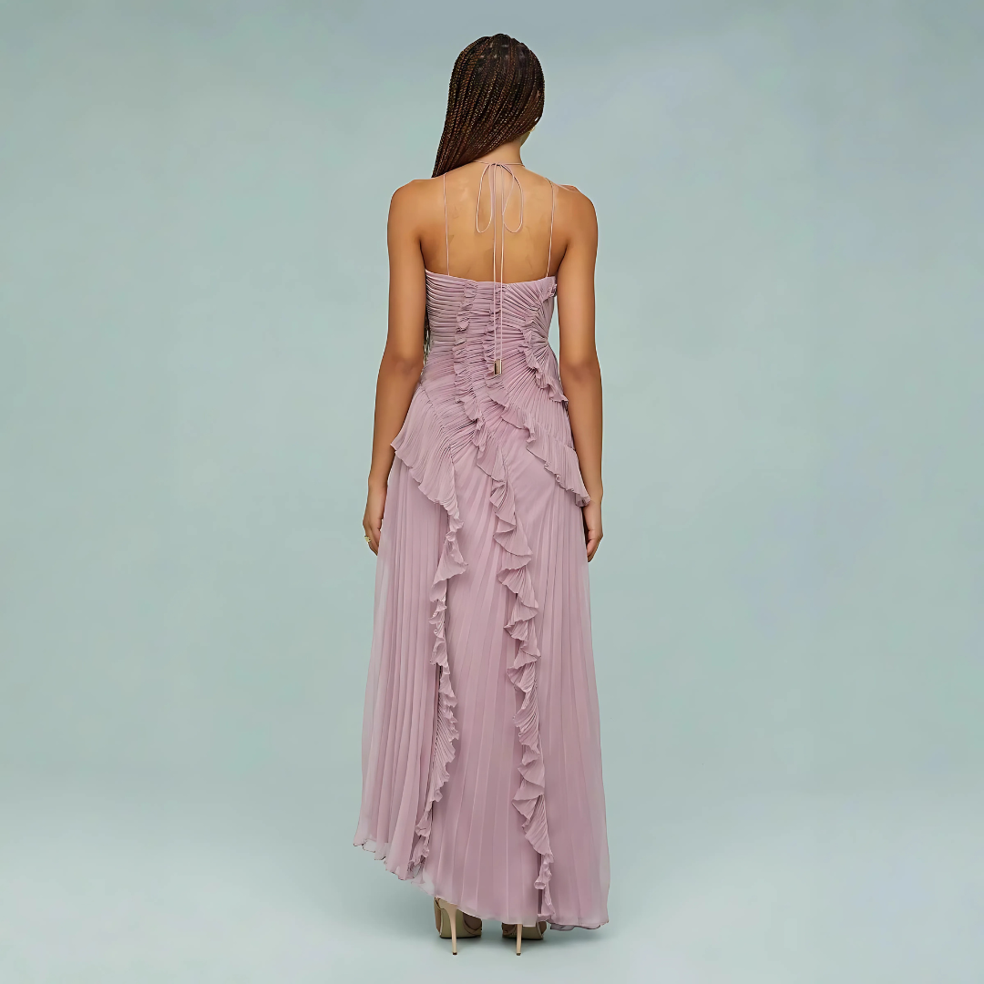 Fliederfarbenes Sommerkleid