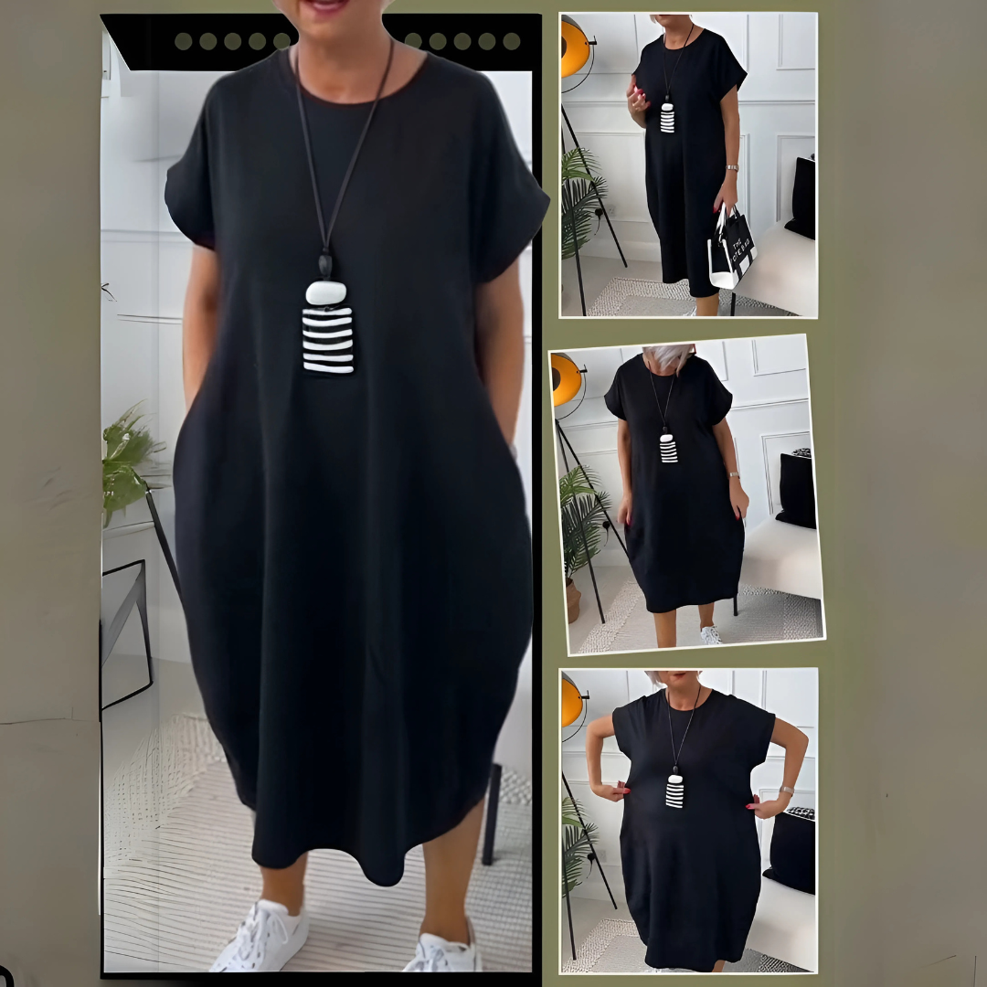 Weites Sommerkleid für Damen
