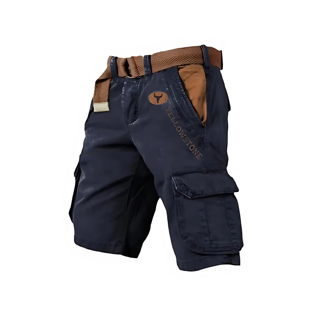 Herren Cargo-Shorts mit 6 Taschen – Robuste Freizeithose