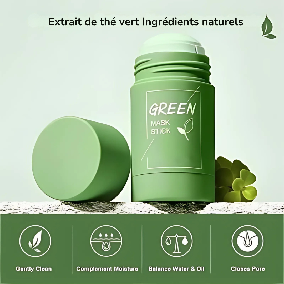 Green Mask Stick – Thé Vert & Pureté Instantanée