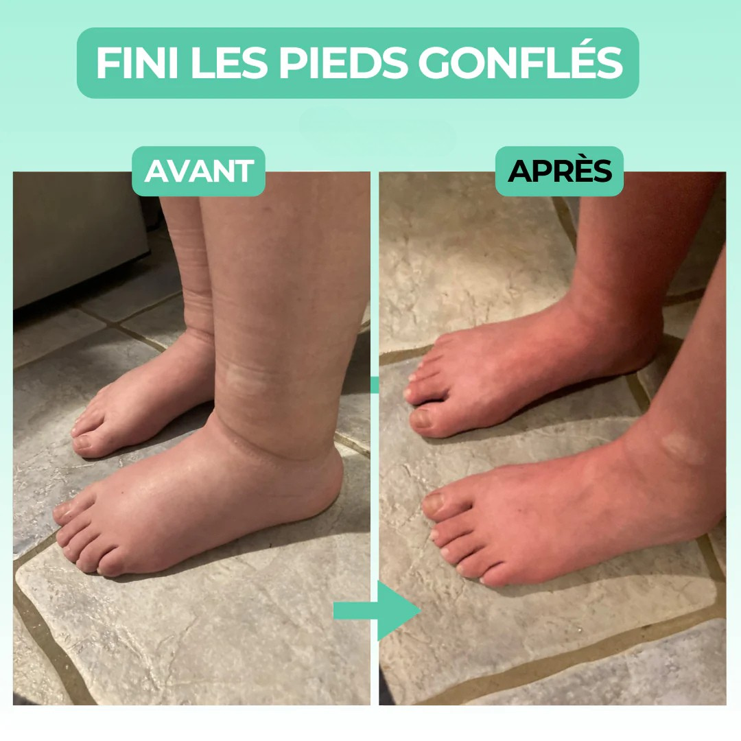 Chaussettes de compression ultra-confort – pour jambes légères et détendues