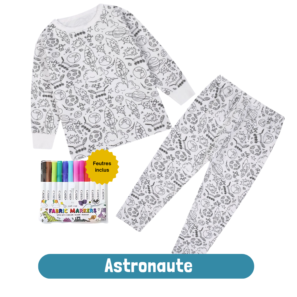 Mon pyjama créatif et relaxant