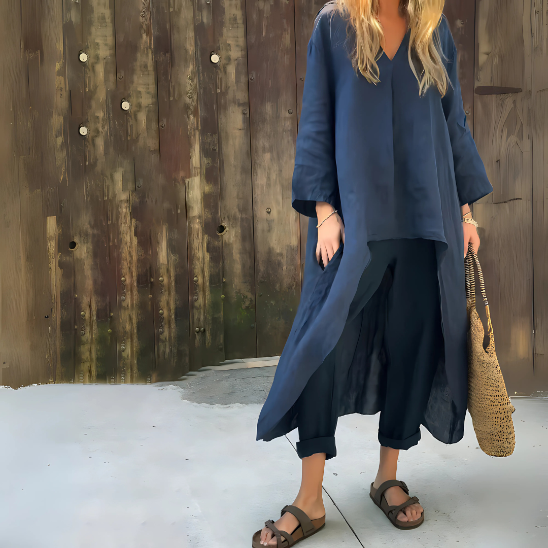 Ensemble fluide deux pièces été