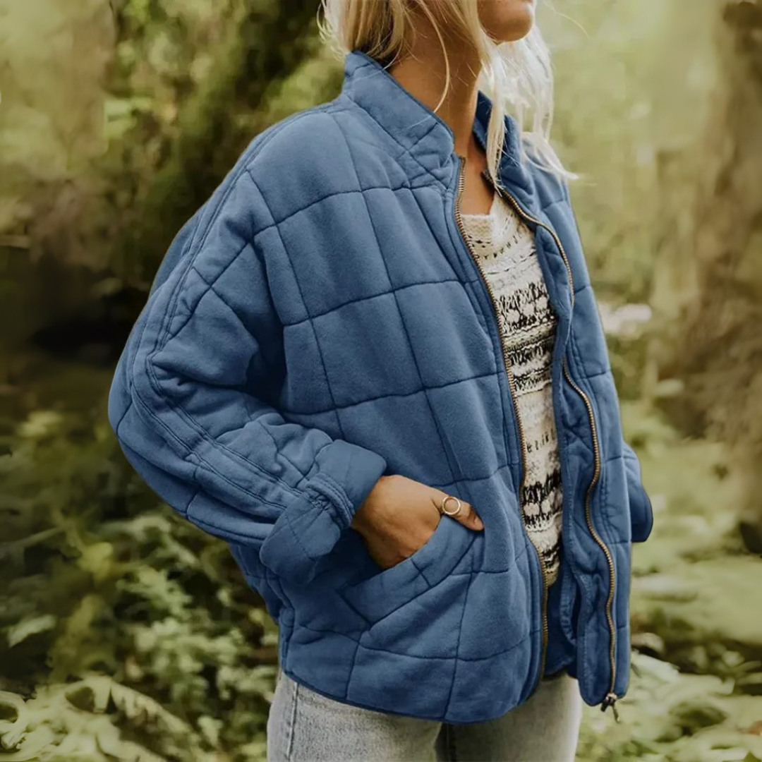 Gestepptes Oversize-Jacke