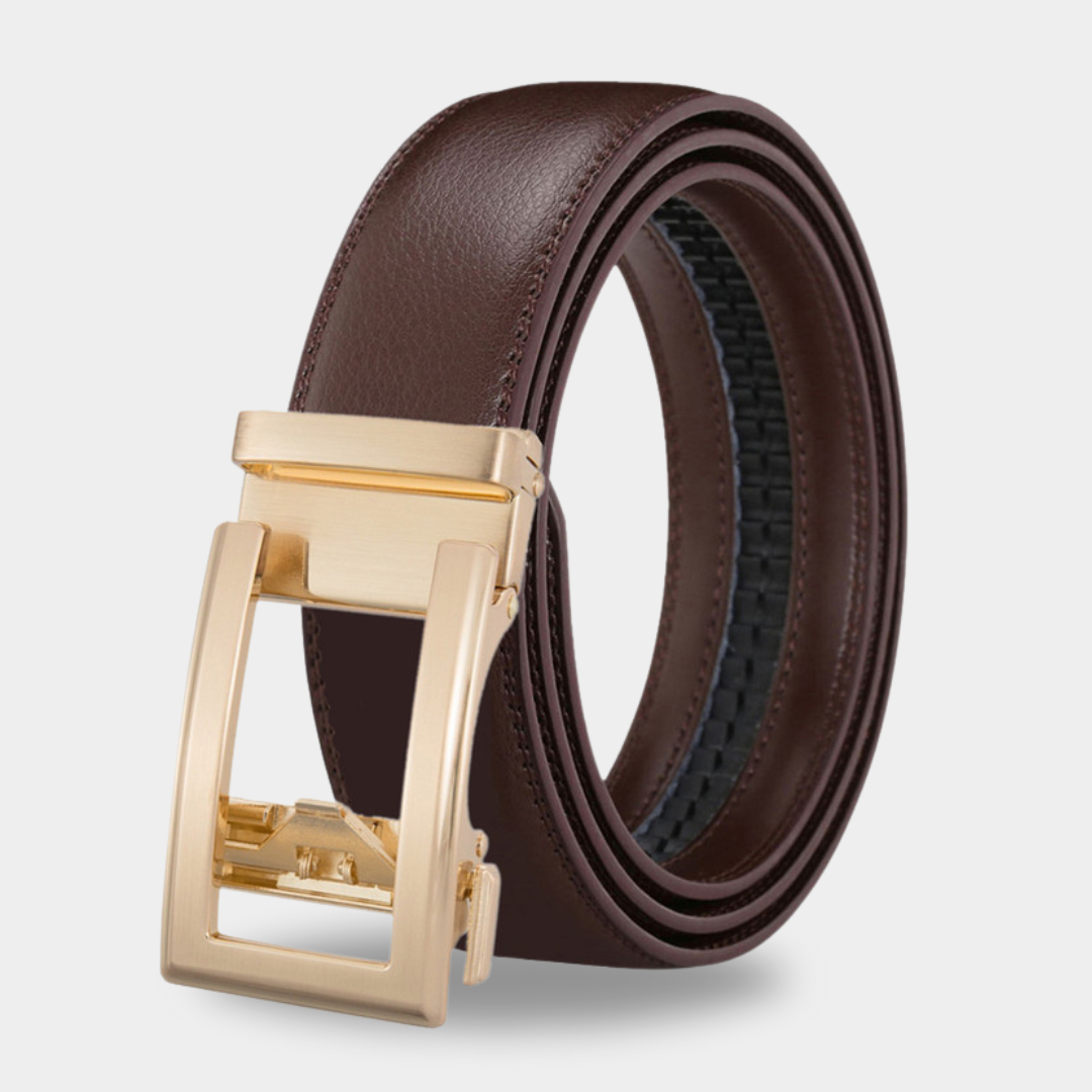 MAJESTICE BELT: Easy-Click Automatik Ledergürtel für Damen + GRATIS Geschenkbox