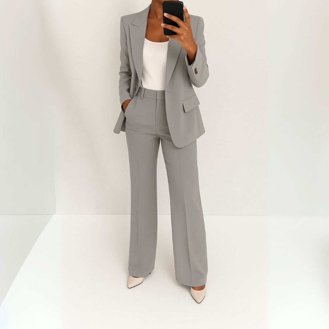 Costume femme deux pièces élégant