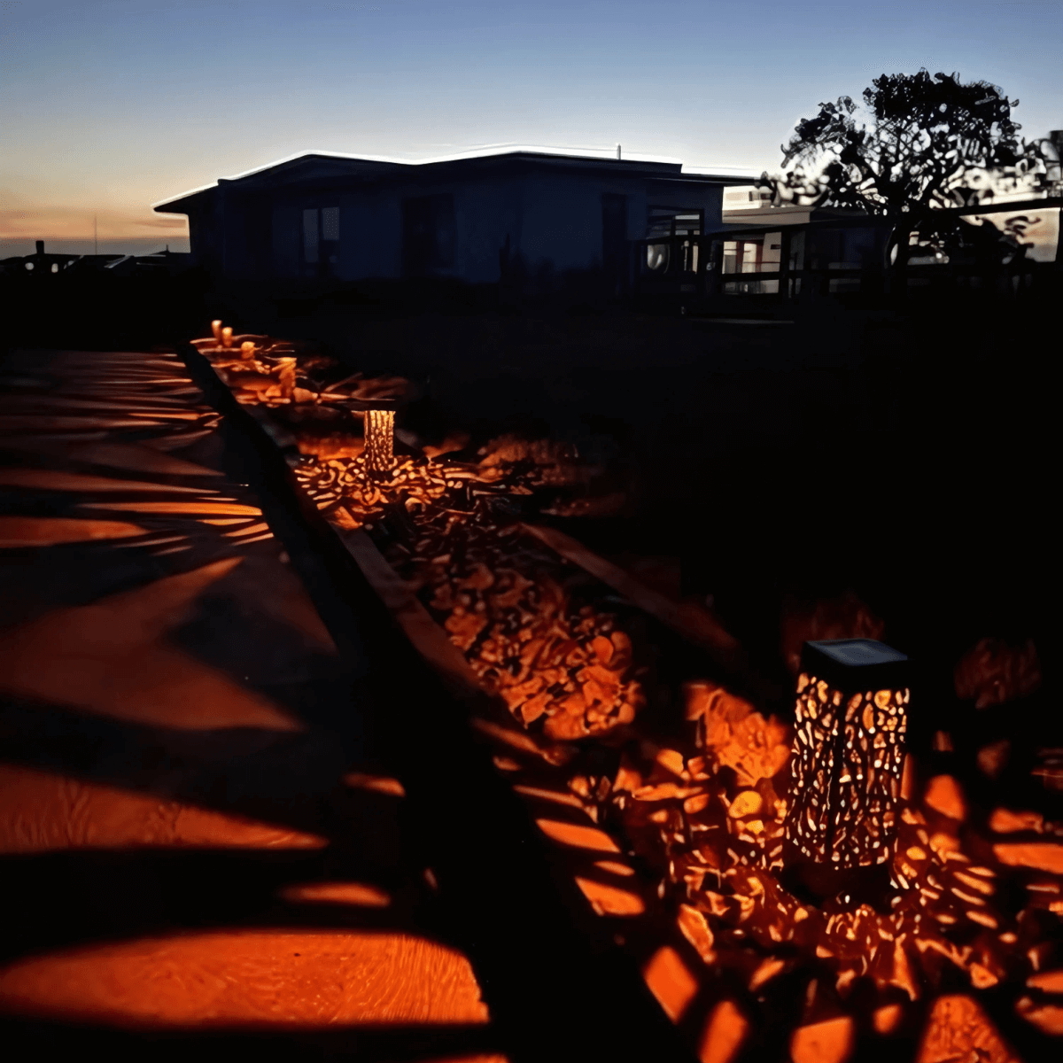 Lampes solaires d'extérieur