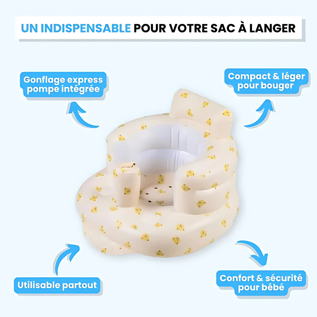 Siège gonflable pour bébé