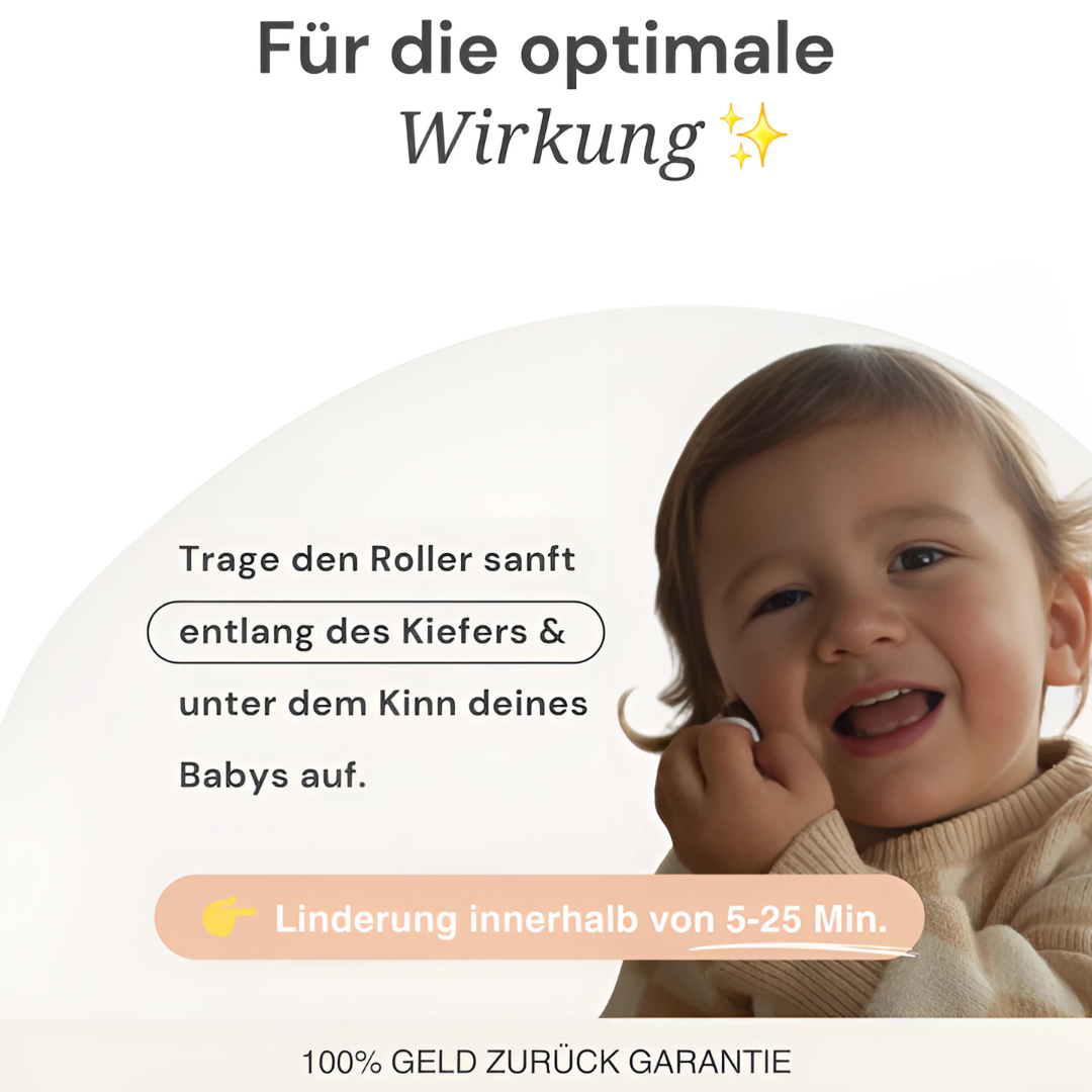 Natürliche Zahnungshilfe für Babys