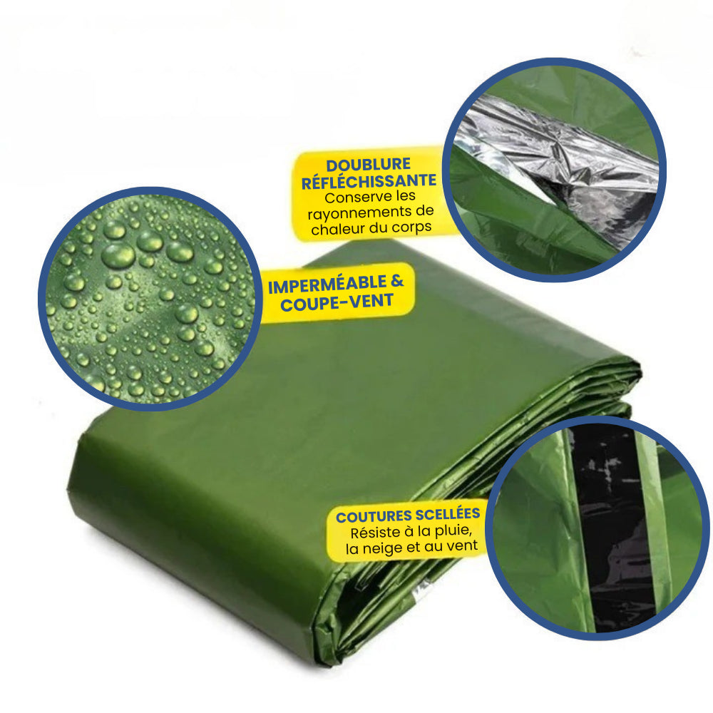 Kompakte, wasserdichte Überlebens-Tasche