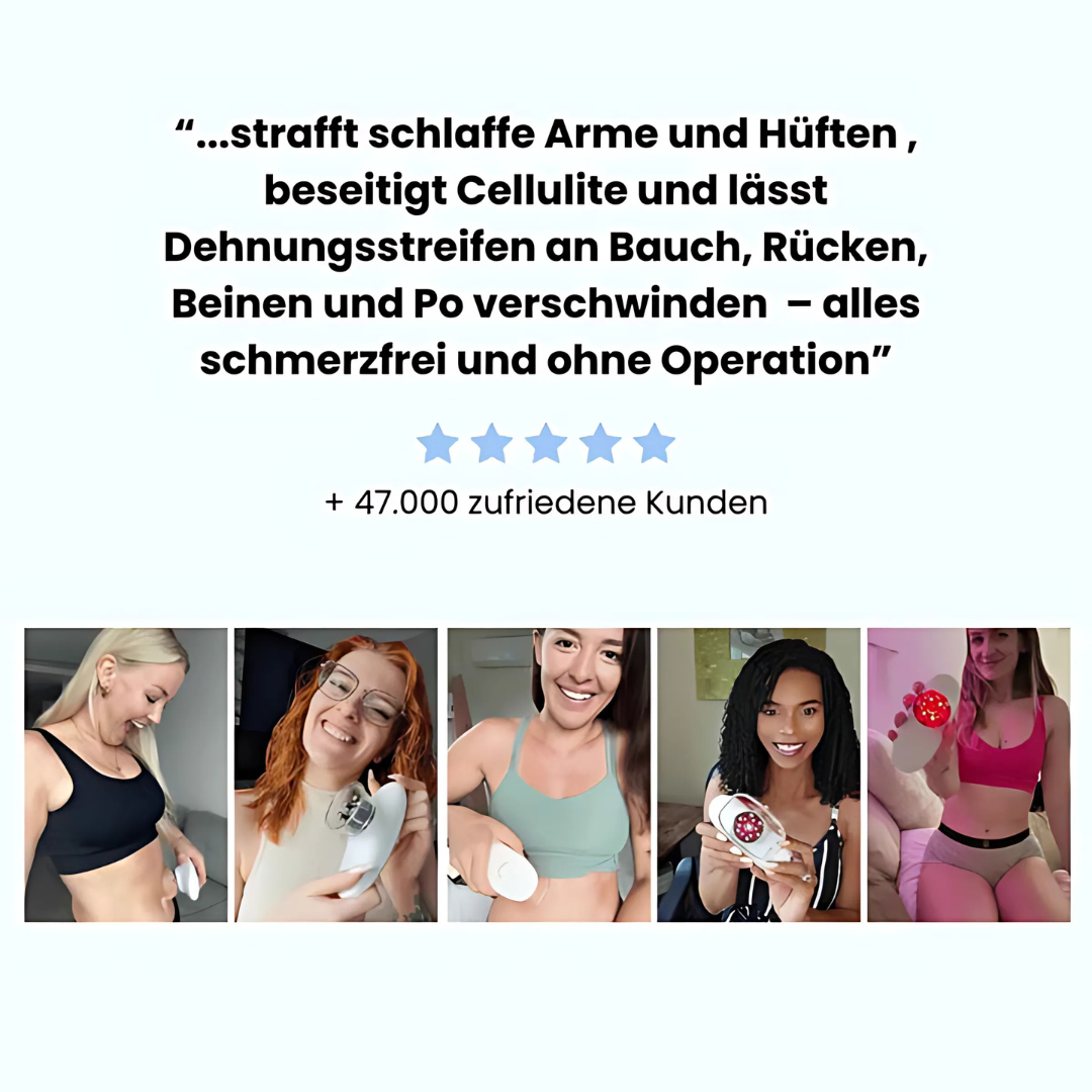 Anti-Cellulite Gerät mit Vakuum & Wärme