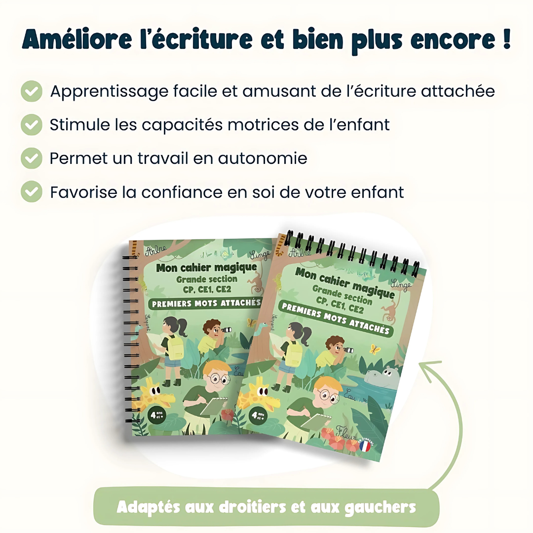 Cahier d’Écriture Ludique pour Enfants