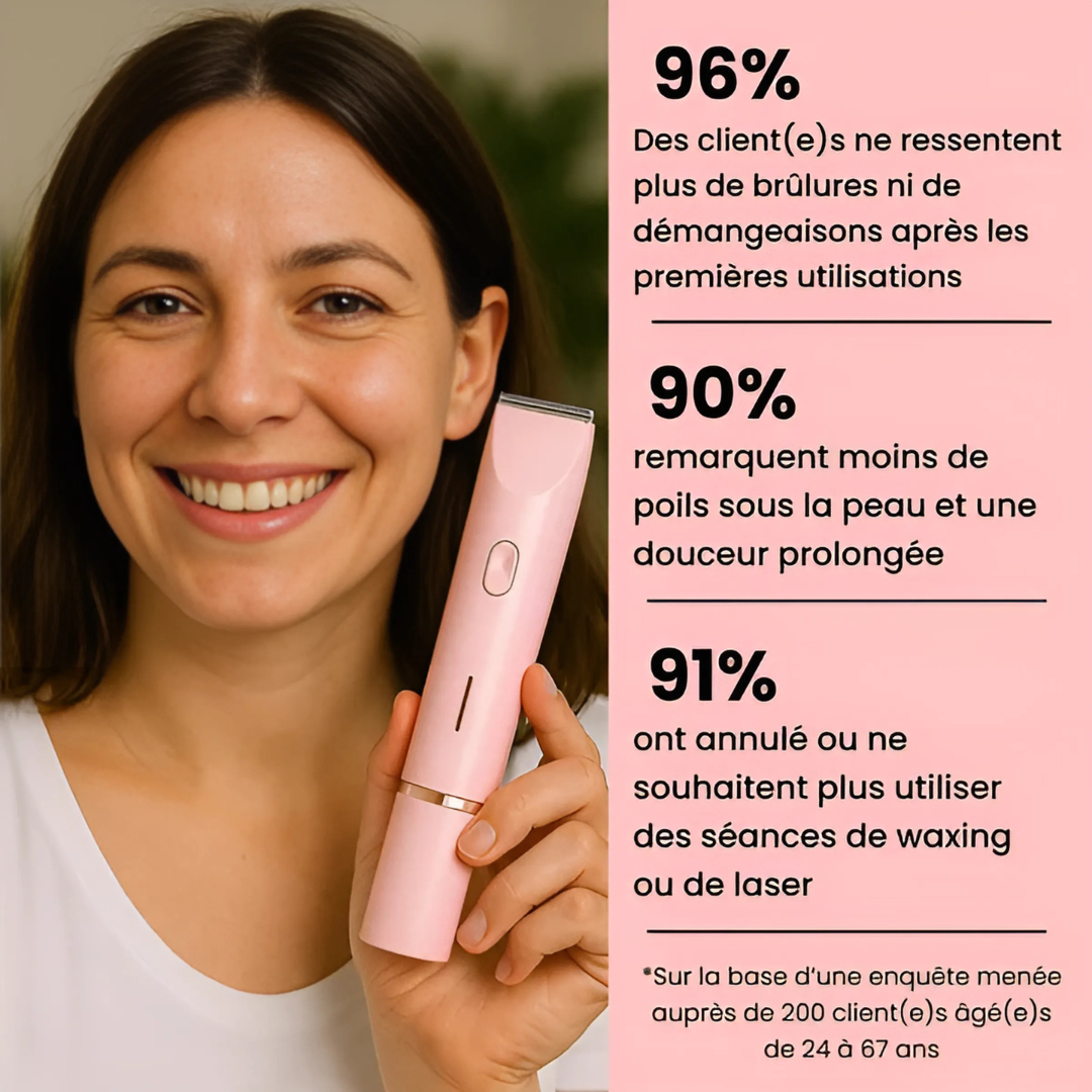 Épilateur électrique sans douleur